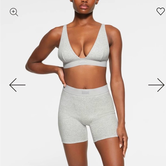 SKIMS Ribbed boxers - Picture 2 of 5